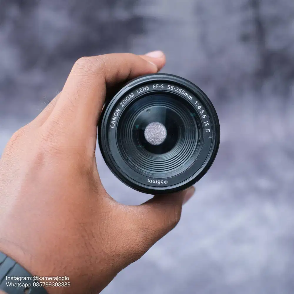 Lensa tele Canon 55-250is2