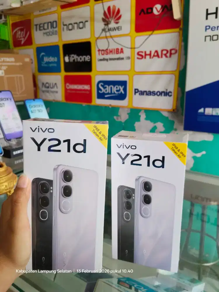 Vivo y21d 4/128gb promo termurah ,baru ,garansi resmi