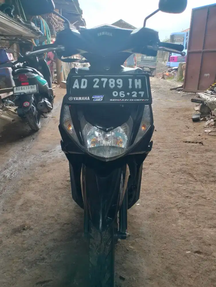 Jual yamaha mio m3 tahun 2022.tangan pertama dari baru .plat Ad solo.