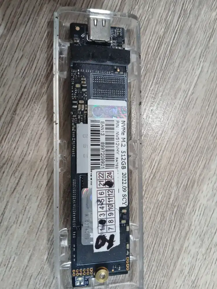 SSD 512 Gb second bagus