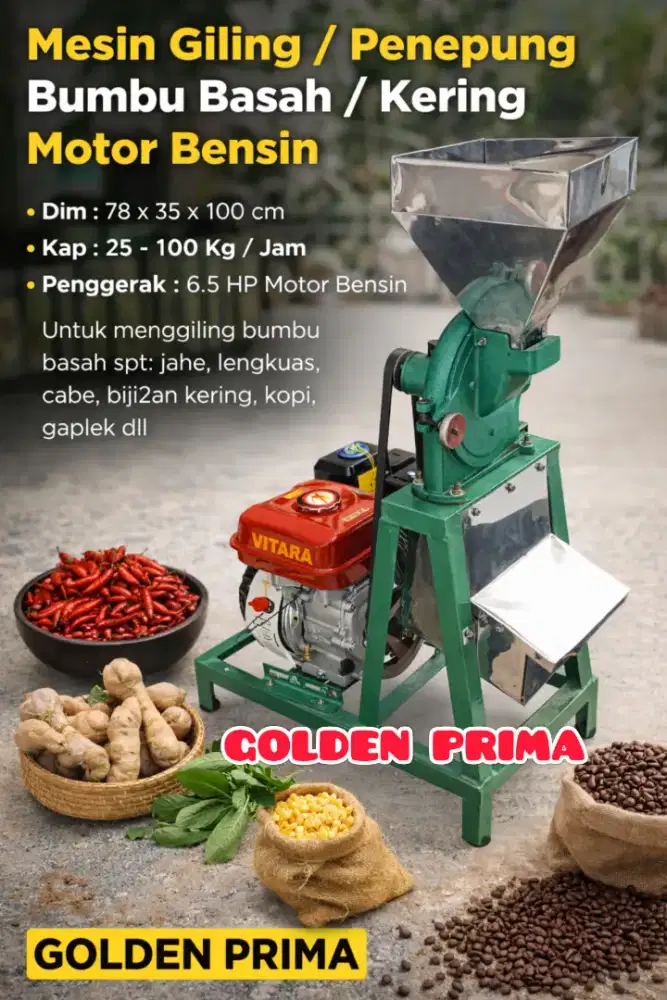 MESIN PENEPUNG/ GILING BUMBU GP