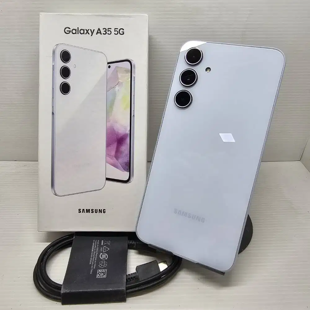 FULLSET SEIN SAMSUNG GALAXY A35 5G 8/256 ICE BLUE SEIN PERFECT 99%
