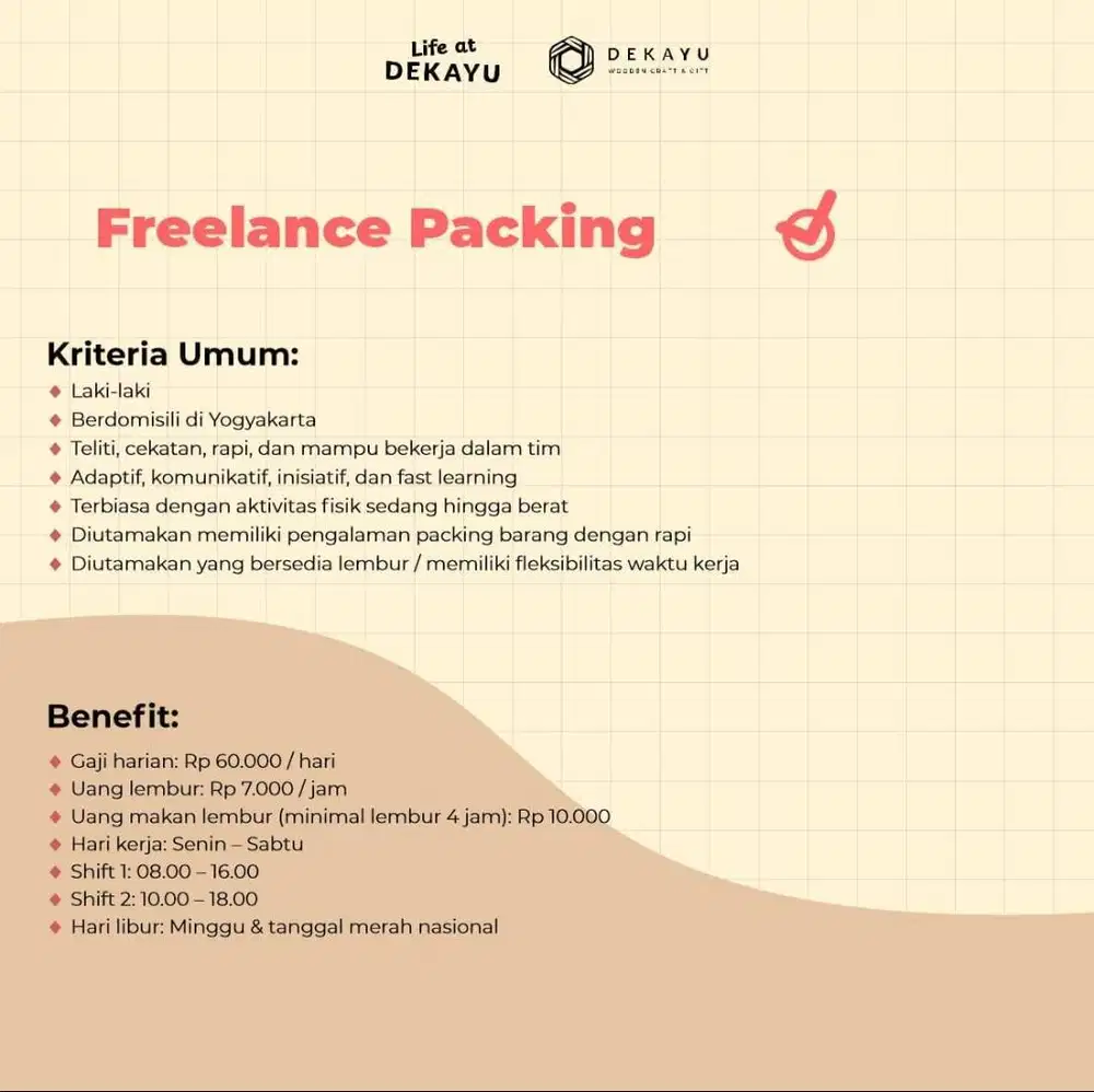 Freelance Packing
