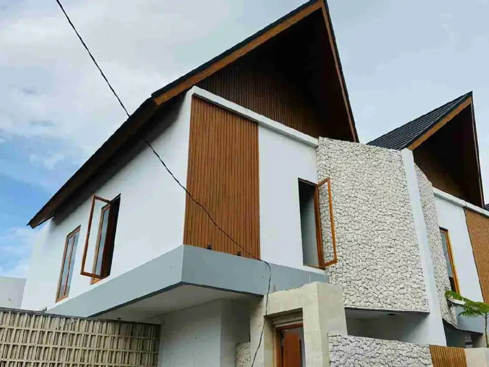 Di Jual vila modern 3 bedroom siap huni dekat pantai di Sanur