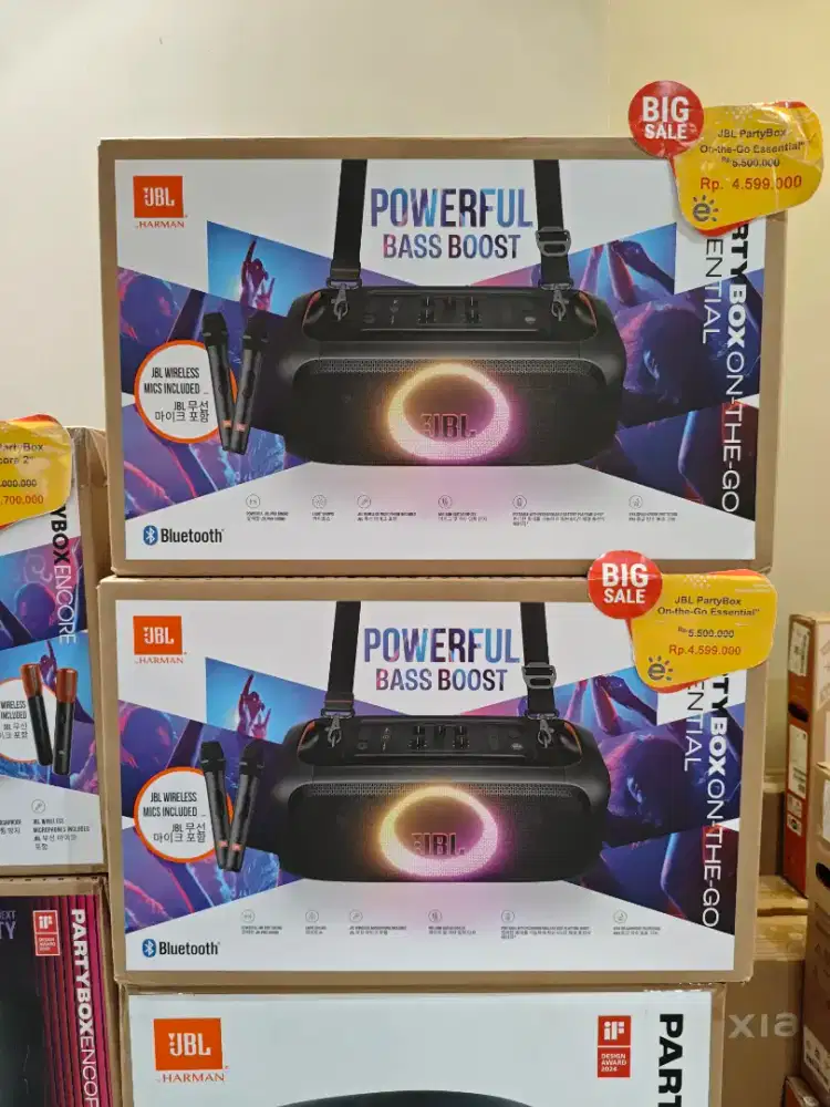 [Bunga Bisa 0%] JBL Partybox On the Go Essential