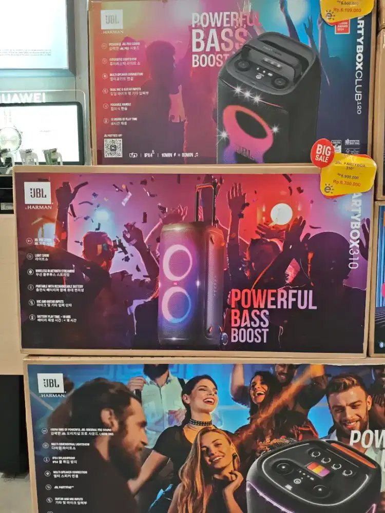 [Bunga Bisa 0%] JBL Partybox 310, Gratis Hingga 2x Cicilan