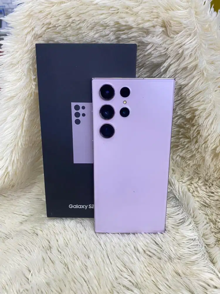 Samsung S23 ultra 12/256 lavender fullset original #3Gcom