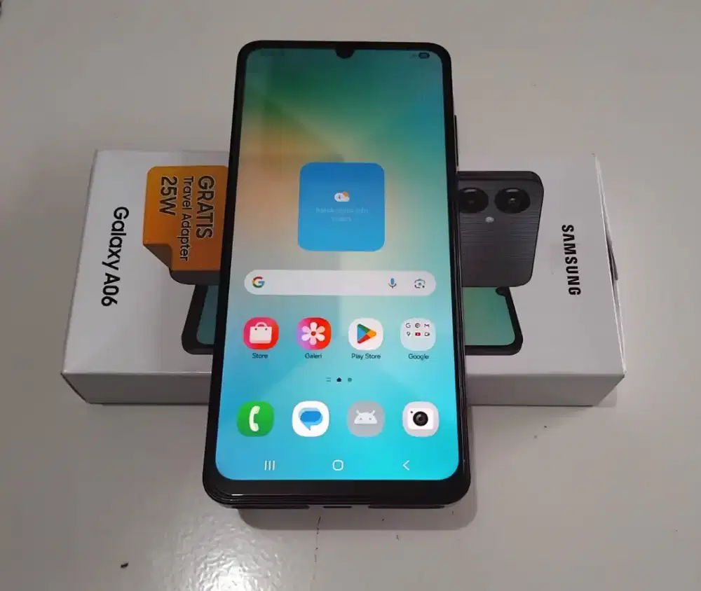 Samsung Galaxy A06 6/128 fullset (garansi 5 bulan lagi)