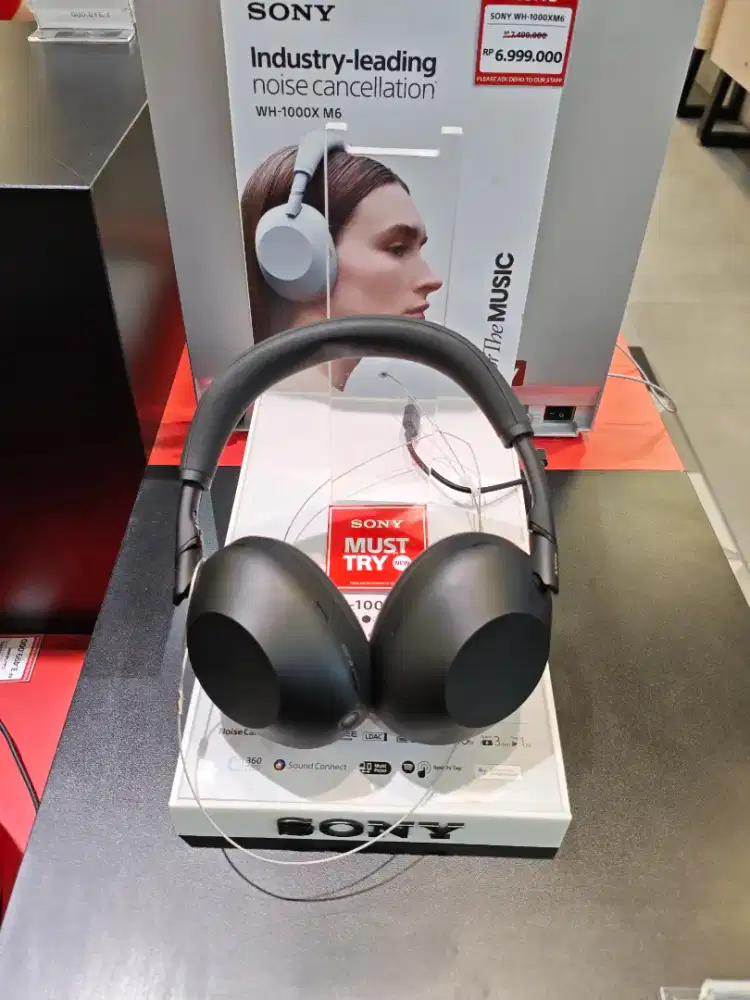 [Bunga Bisa 0%] Sony WH-1000XM6, Gratis Hingga 2x Cicilan