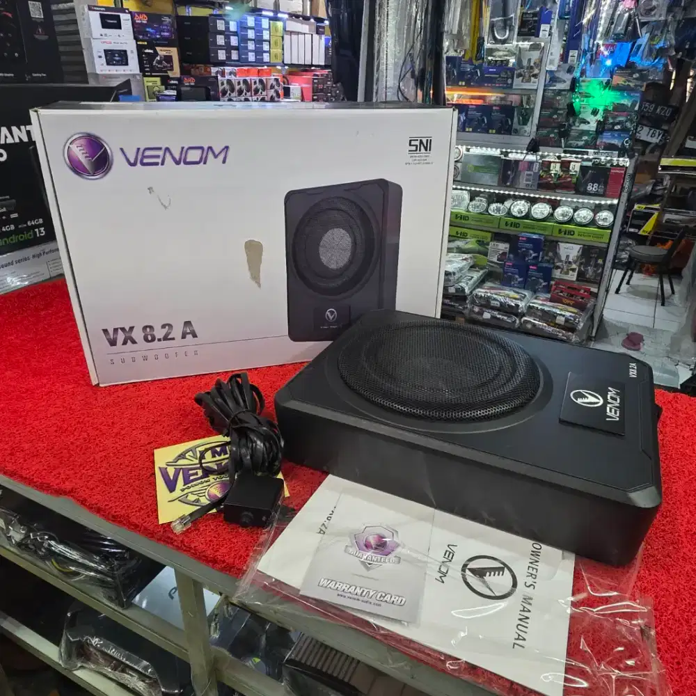 Subwoofer Kolong Aktif VENOM VX 8.2 A Subwoofer Aktif VENOM 8 in