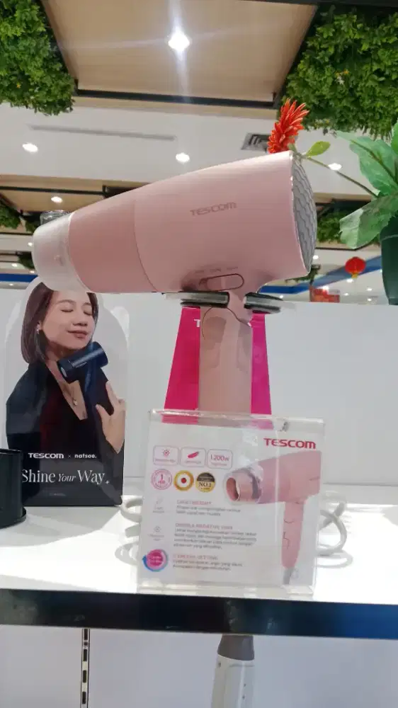 TESCOM IONIC HAIR DRYER PINK