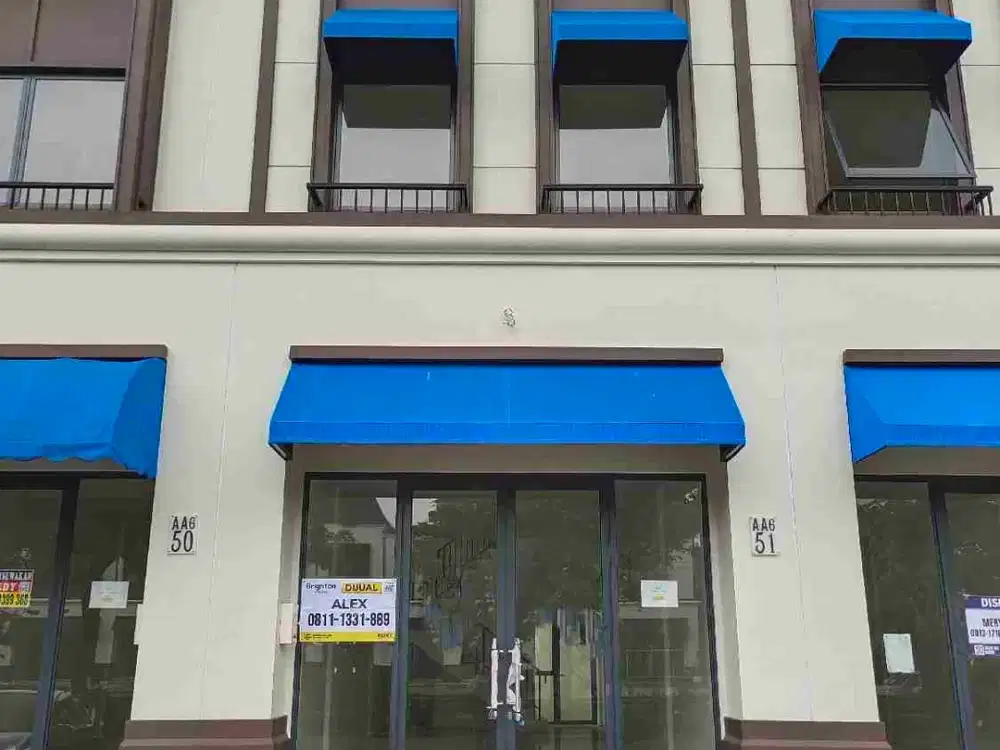 Ruko 2 Lantai Pinggir Jalan Utama