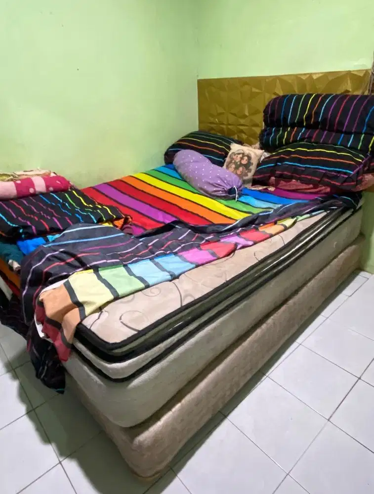 Jual borongan Sofa, Springbed, lemari
