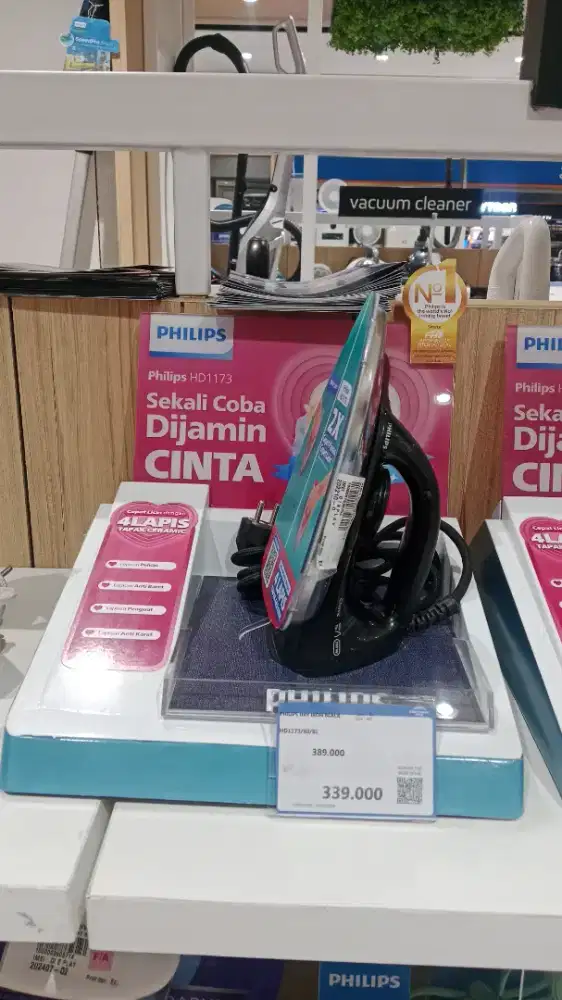 PHILIPS DRY IRON BLACK