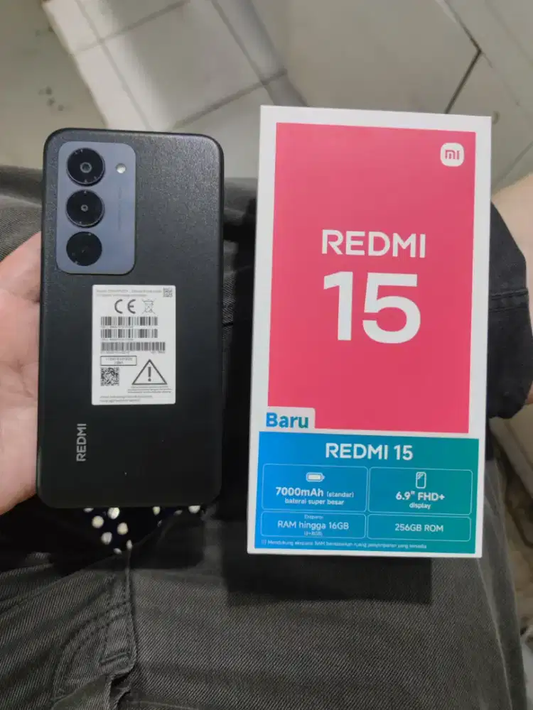Xiaomi redmi 15 ram 8+8/256gb like new