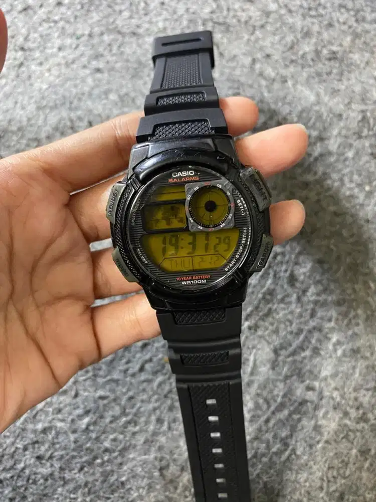 Preloved Casio AE-1000W Watch Jam Tangan Original