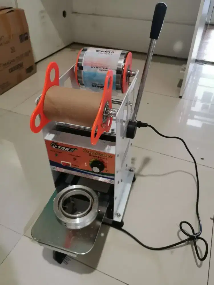 Mesin Press Cup Sealer Eton 22oz