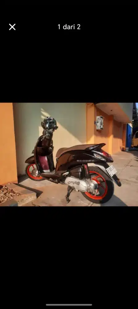 Jual motor Scoopy FI 2014