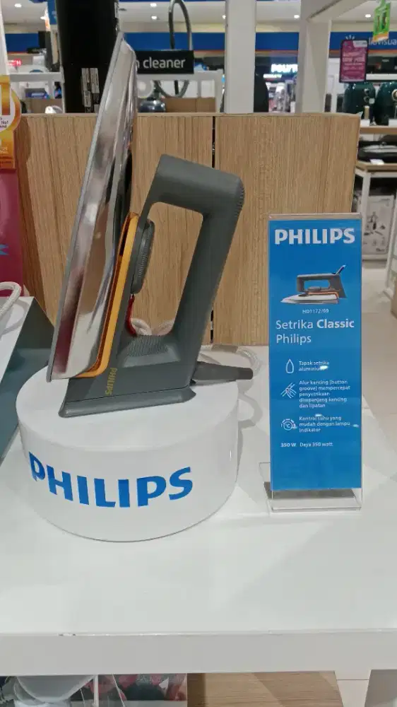 PHILIPS DRY IRON BLACK