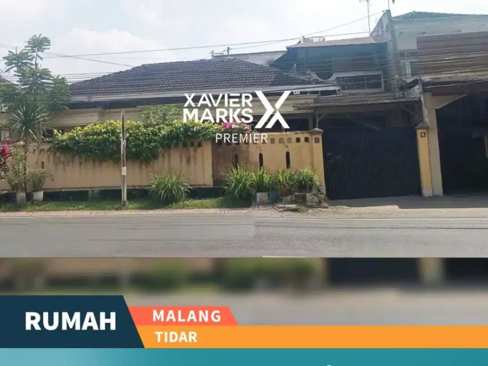 Dijual Rumah 2 Lantai Hook Klasik Strategis Di Poros Tidar Malang