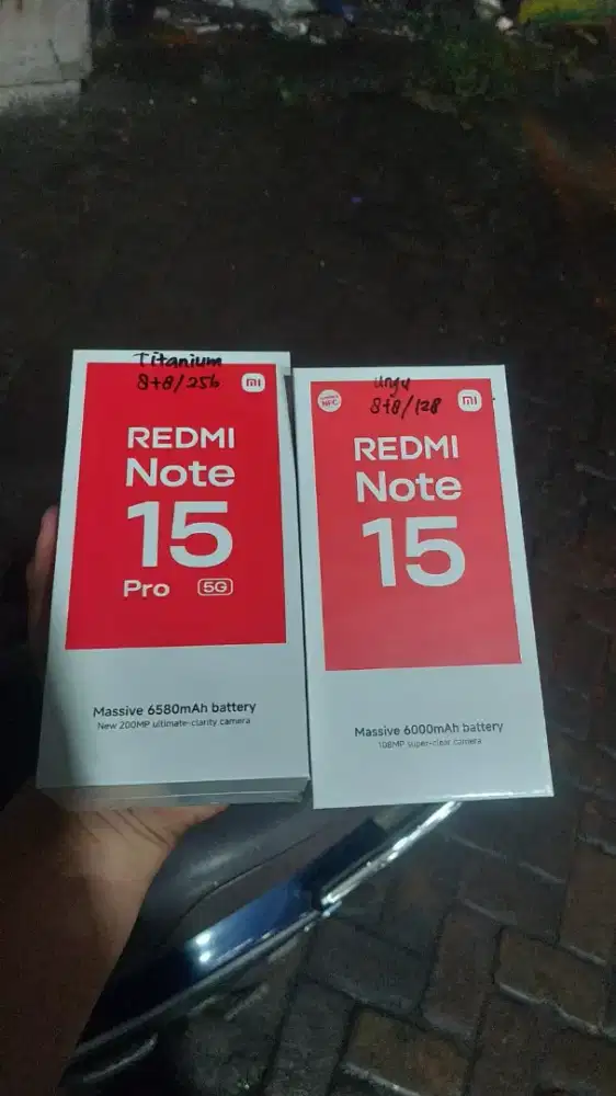 READY STOK NEW REDMI NOTE 15 SERIES