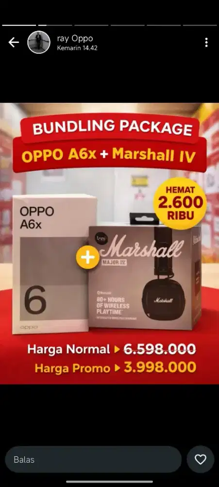 PROMO OPPO A6X 256
