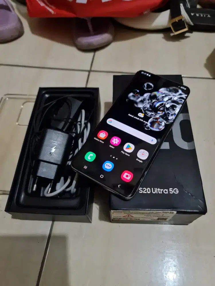 Samsung s20ultra 12/128 garansi resmi