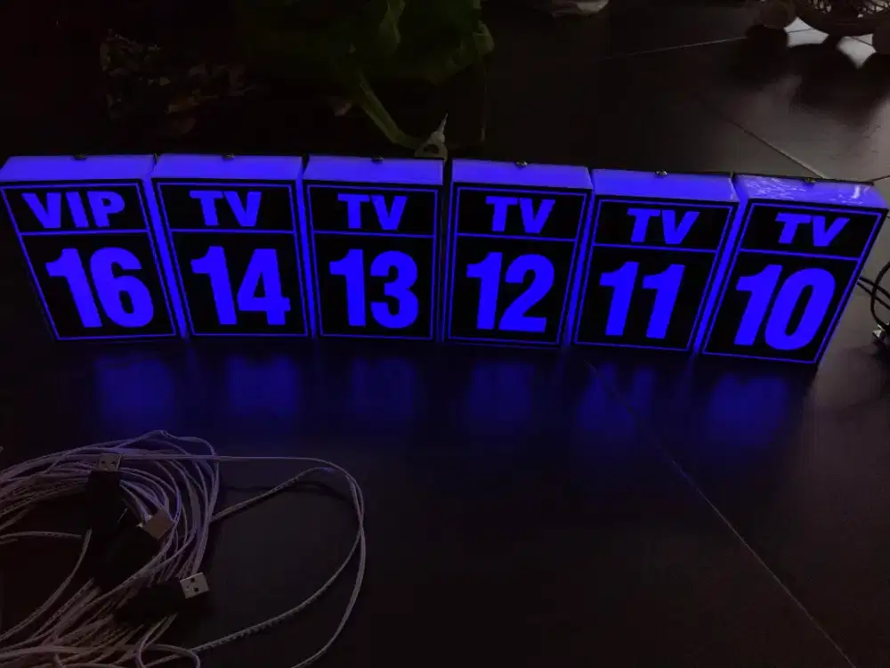 Led box / Neon box ukuran cutem