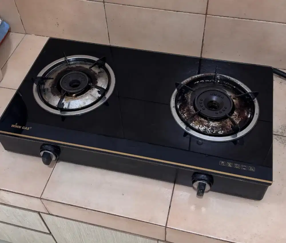 KOMPOR WINN GAS + TABUNG ELPIJI 12 KG FULL ISI + REGULATOR SLANG