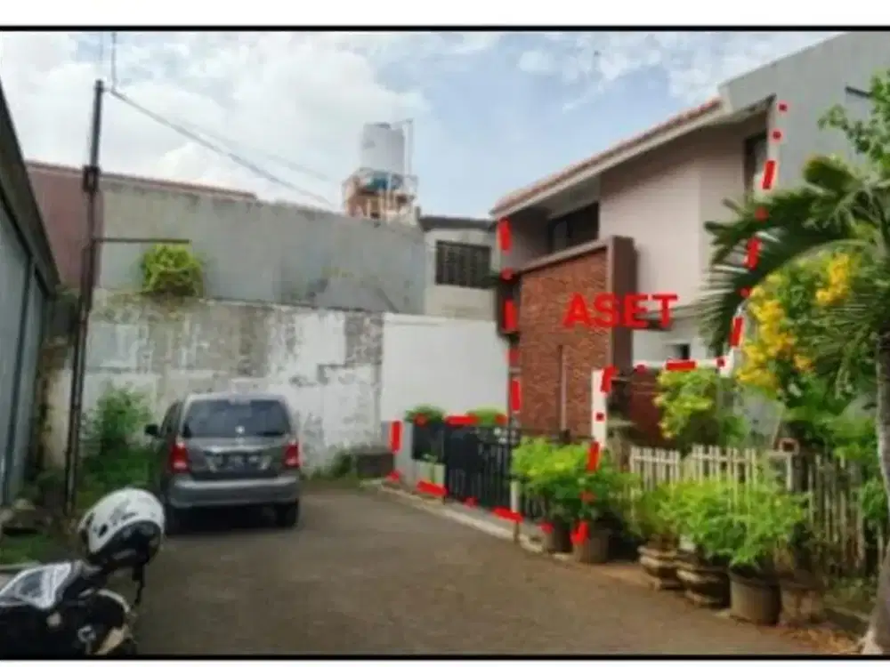 Di Jual Lelang Rumah 2 Lantai di Kompleks Pt Bangun Cipta Sarana Perumahan Cipulir Permai Cipulir Kebayoran Lama Jakarta Selatan