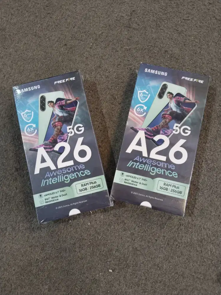 SAMSUNG A26 SPESIAL BELI HARI FREE ANTIGORES