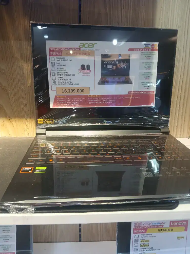 Promo cicilan laptop acer nitro v16 bunga 0% free2x cicilan