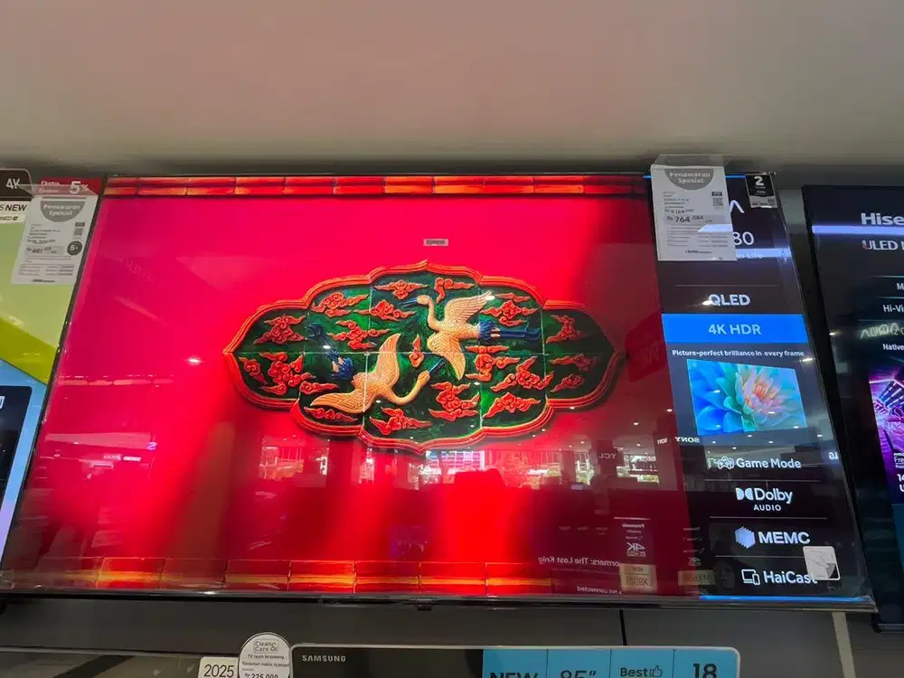 Cicilan TV Aqua (SANYO) google tv 4k 65 inch