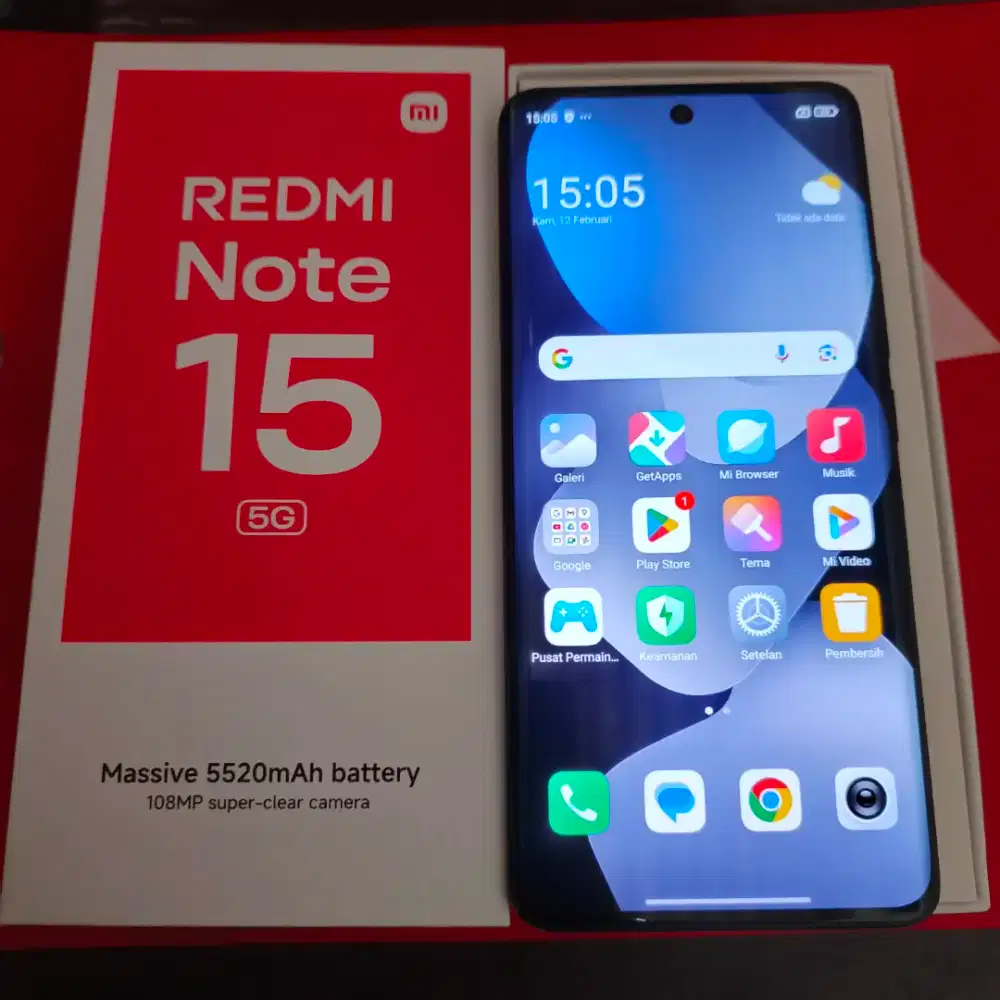 Redmi Note 15 5G 8/256 seminggu pakai saja