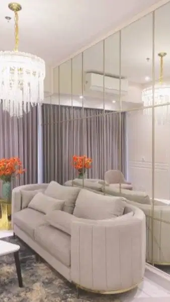 DISEWAKAN APARTEMEN LAVIZ MANSION TIPE 2BR FULL LUXURY INTERIOR