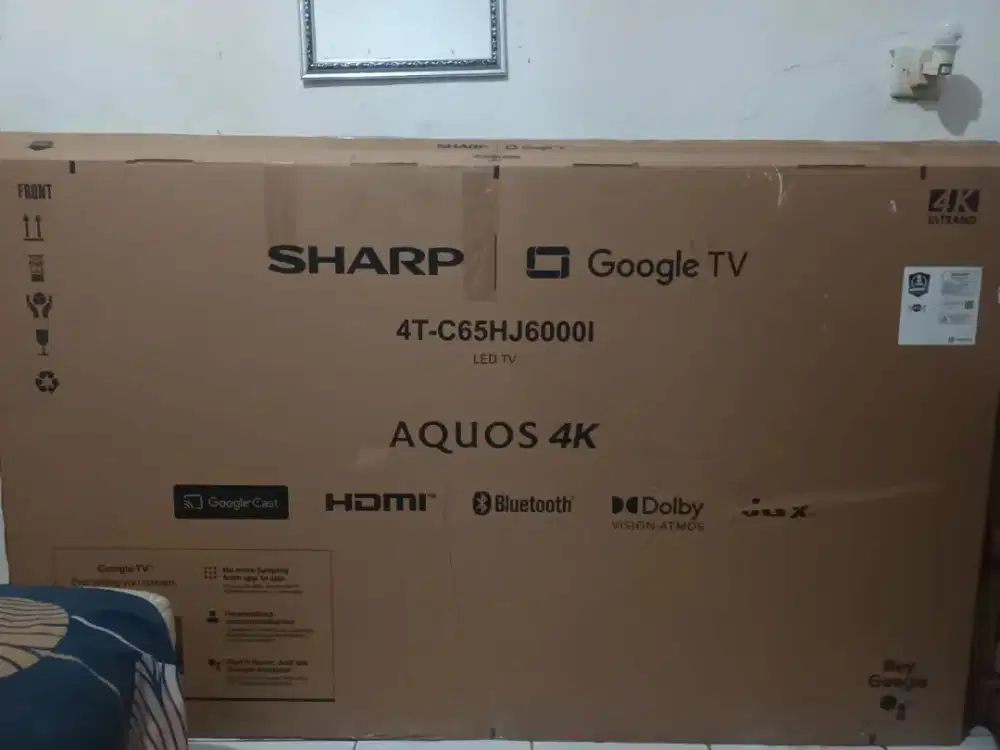 sharp google tv 4k 65in