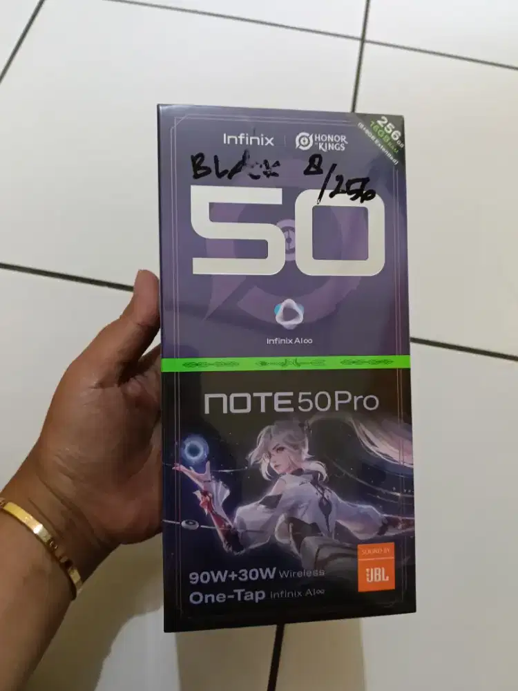 Infinix note 50 pro 8/255