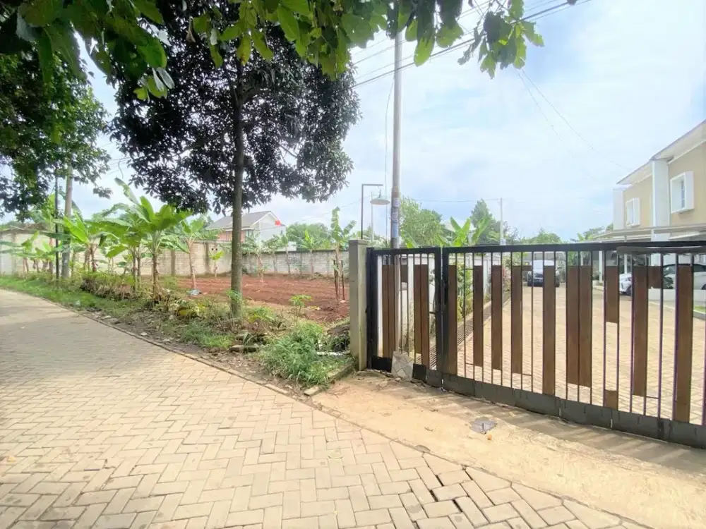 Dijual Tanah Kavling Sisa 2 Unit, Dekat Perumahan Anggrek Loka BSD