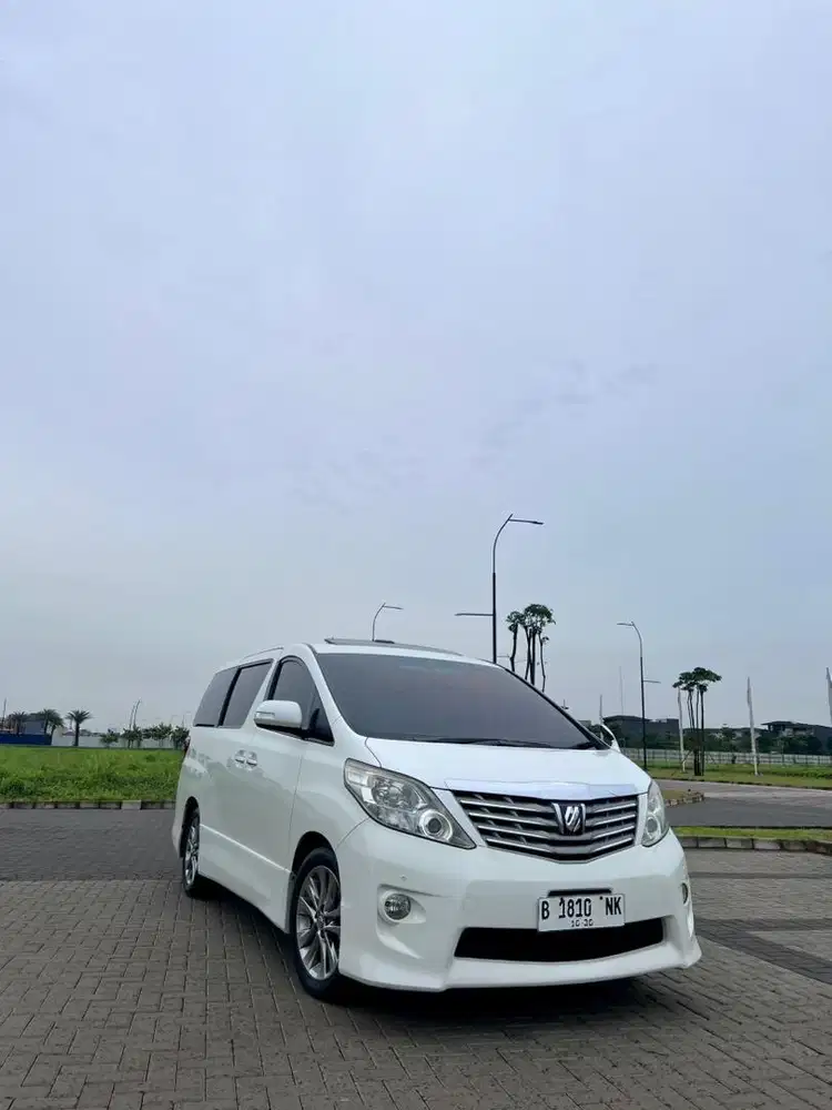 Jual cepat Alphard S Audioless 2010 LOW KM