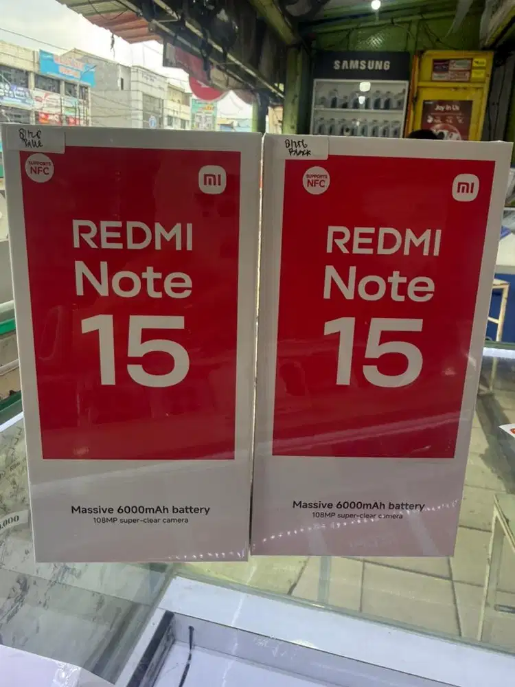 REDMI NOTE 15 4G 8/256GB FRESH SEGEL