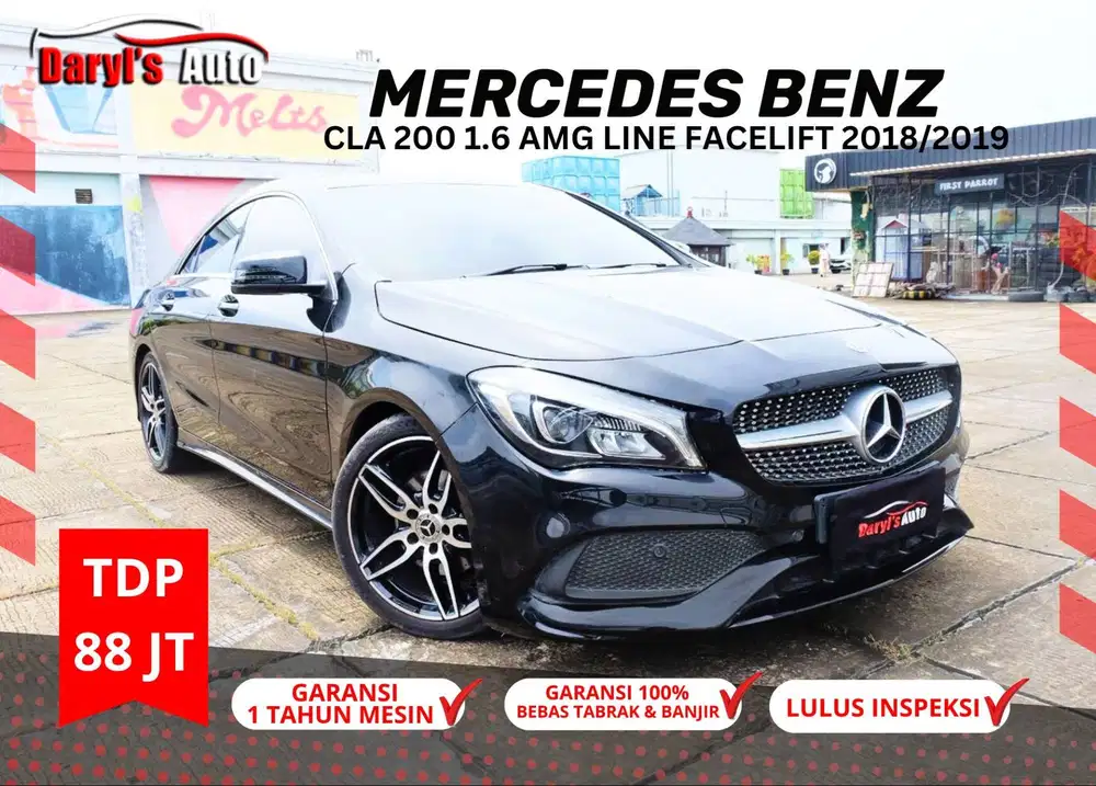 2019 Mercedes Benz CLA 200 CLA200 Sport AMG  Panoramic sunroof tdp88jt