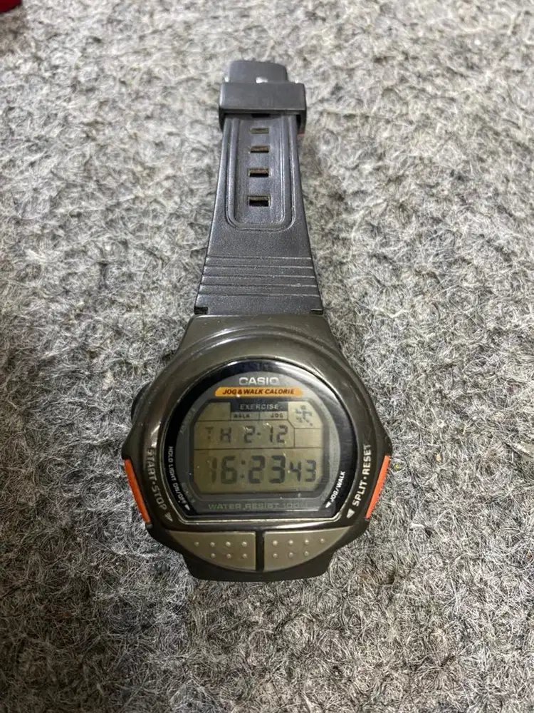 Preloved Casio JC-20 Vintage Alarm Wrist Vintage Watch Ori