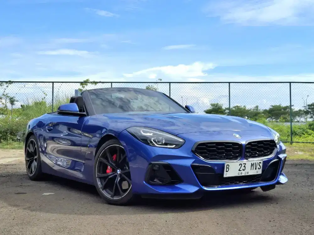 (km 5rb)Bmw Z4 M40i.3.0 L. Roadster G26. Thn 2023. Biru. Perfect cond