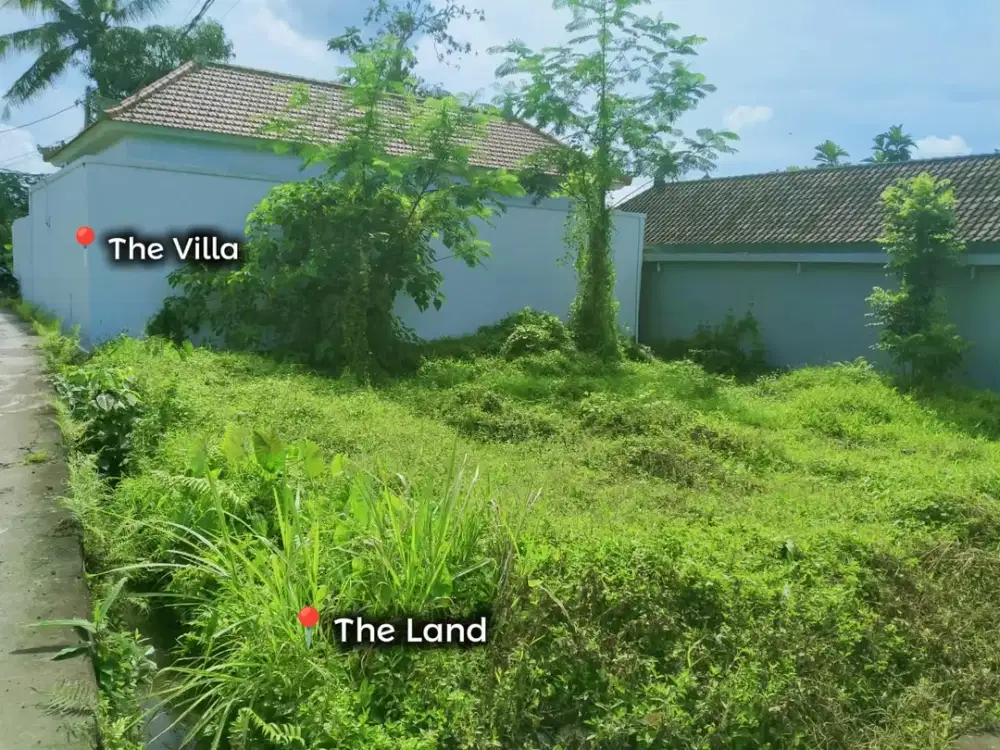 Leasehold - The Ultimate Ubud Estate: 2 Bedrooms Villa + Extra Development Land to Double Your Property Potential.