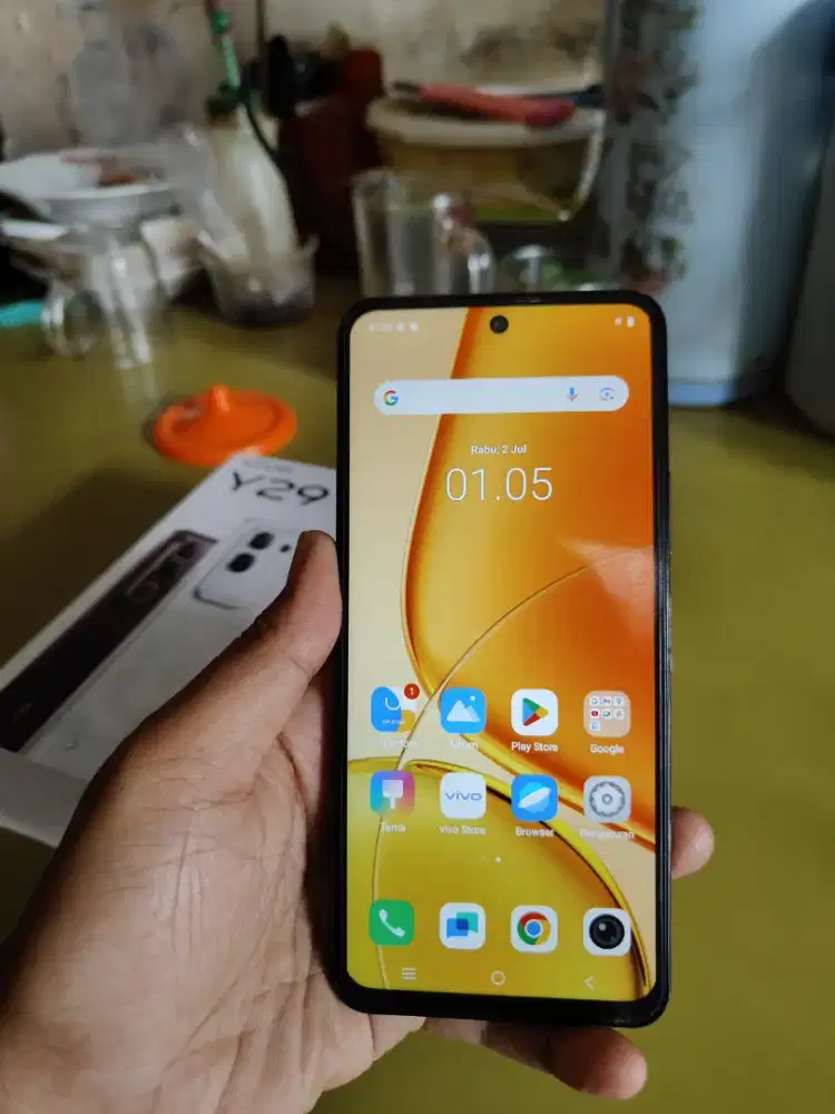 Vivo y29 256gb brown fulset