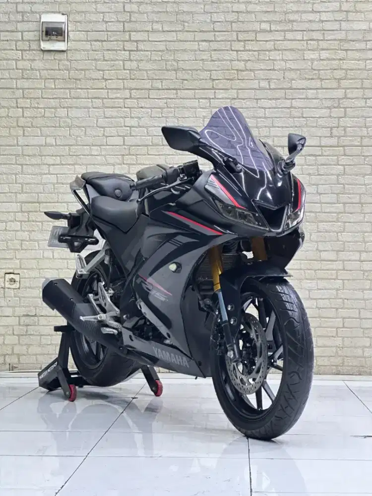 TERMURAH‼️ YAMAHA R15 V3 TH 2019 NOPOL S  WARNA FAVORIT HITAM GLOSSY