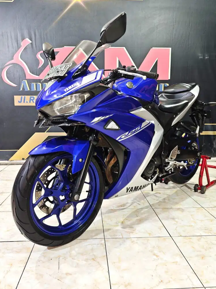 Yamaha R25 FI TH 2017 gas pol super keren