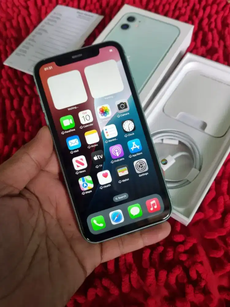 iPhone 11 ibox 128 GB mulus fulset