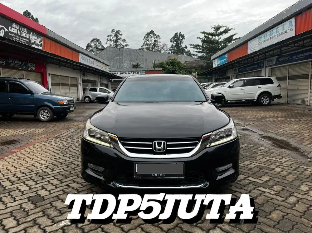 HONDA ACCORD 2.4 VTIL AT 2013 HITAM FACELIFT GRILL 2014 EDITION