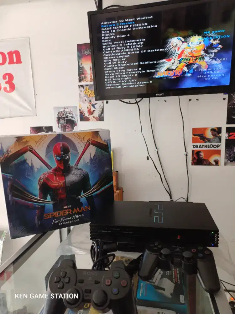 Ps2 fat hd160gb fullgame